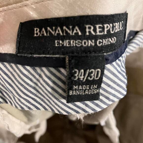 Banana Republic‎ Tan Emerson Chino Trouser Pants - Picture 5 of 5